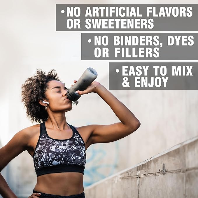 Ultimate 100% Essential Amino Acids Powder for Men & Women [Citrus Flavor, 30 (5g) Servings] All 9 EAAs with 40% Leucine in Optimized BCAA Ratio - Increase Energy, Muscle & Recovery - Vegan & Keto
