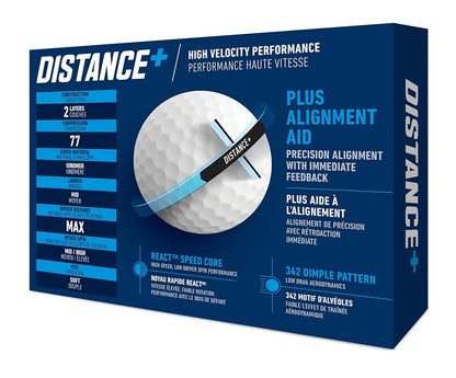 TaylorMade Golf Distance+ Golf Balls