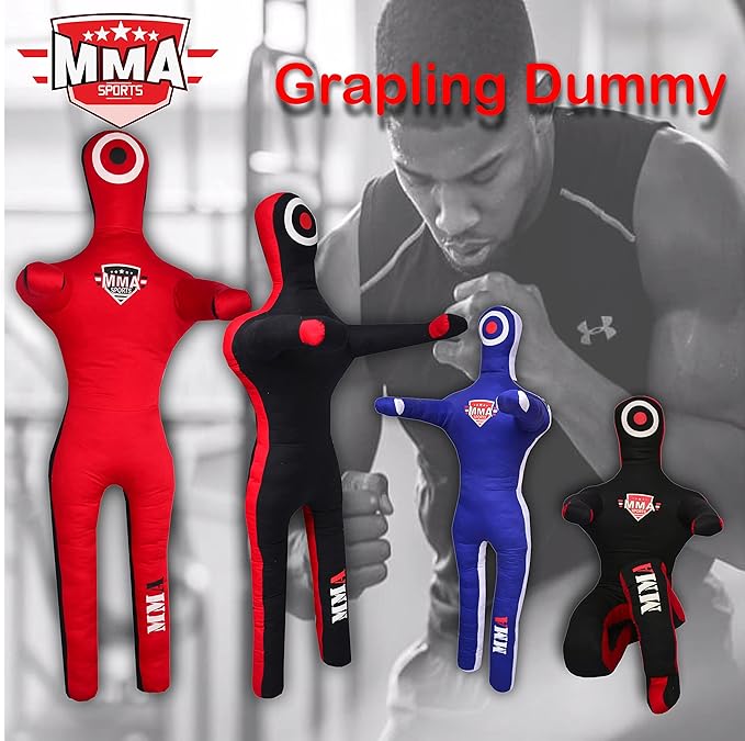 Sports Brazilian JIU Jitsu Grappling Submission Throwing Dummy Punching Heavy Bag Kick Boxing Dummies UNFILLED