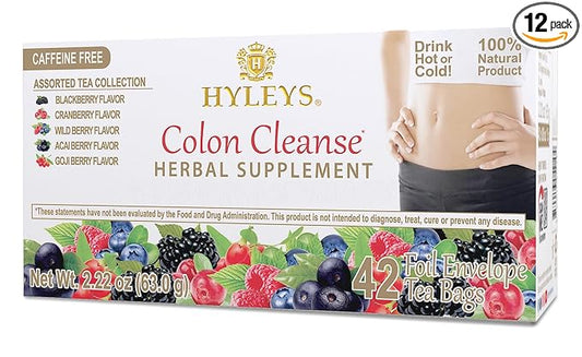 Hyleys Colon Cleanse Assorted 42 Ct (12 Pack)