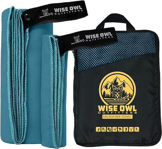 Wise Owl Outfitters Camping Towel - Camping Accessories