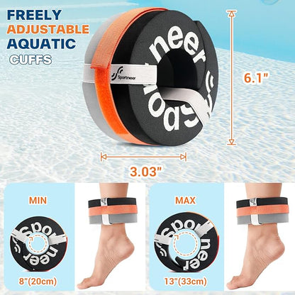 Sportneer Water Aerobics Pool Exercise Equipment New 6-Piece