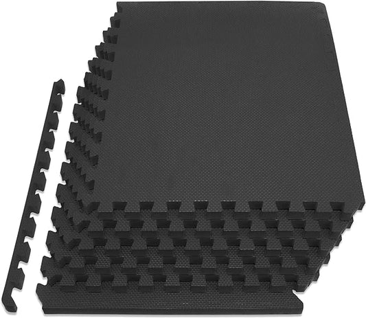 ProsourceFit Extra Thick Puzzle Exercise Mat ¾” and 1"