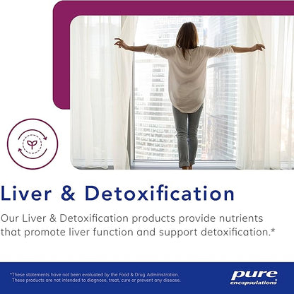 Pure Encapsulations Lipotropic Detox | Hypoallergenic Supplement Supports Liver Function and Detoxification | 120 Capsules