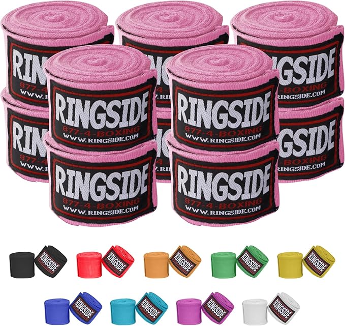 Ringside Mexican Style Boxing Hand Wraps (5 Pairs Pack)
