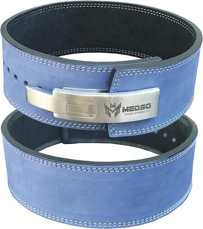 Weight Lifting 100% Pro Genuine Leather Lever Belt 10mm Thick 4” Wide