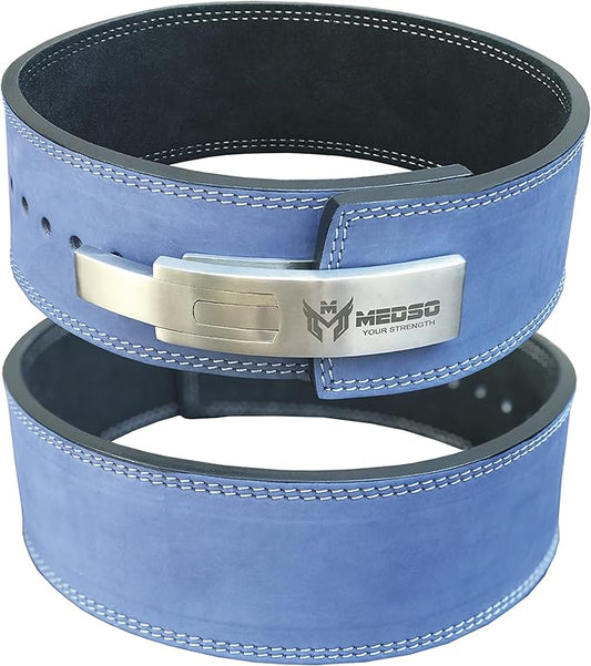 Weight Lifting 100% Pro Genuine Leather Lever Belt 10mm Thick 4” Wide