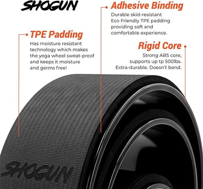 Shogun Yoga Wheel Roller for Back Pain Relief