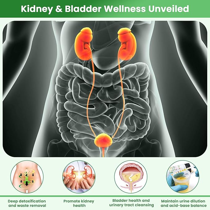 Kidney Cleanse Detox & Repair | Extra Strength 50:1 Cranberry Extract | 22-in-1 Kidney Health Supplement | Kidney Support Formula for Kidney Restore | Kidney Detox and Bladder Health