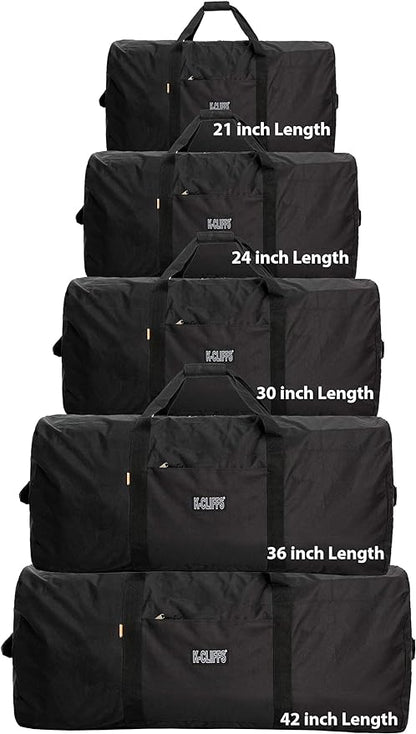 K-Cliffs Heavy Duty Cargo Duffel Large Sport Gear Equipment Travel Bag Rooftop Rack Bag By Praise Start