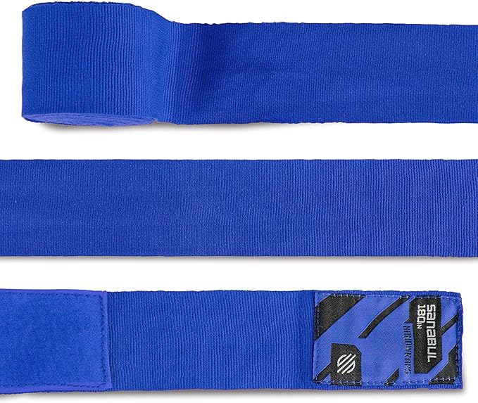 Sanabul Elastic 180 inch Boxing Hand Wraps for Boxing Gloves Muay Thai Kickboxing MMA Wraps for Men & Women