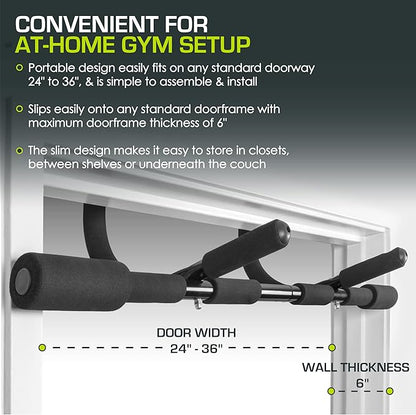 ProsourceFit Fit Multi-Grip Chin-Up/Pull-Up Bar