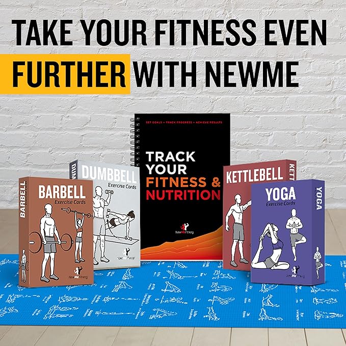 NewMe Fitness Bodyweight Workout Cards 3)