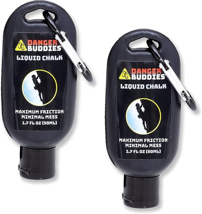 Danger Buddies Liquid Chalk for Rock Climbing, Weight Lifting, Gymnastics & More