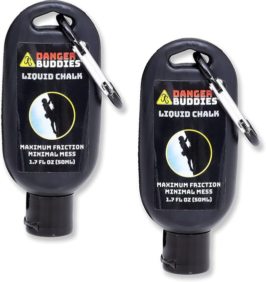 Danger Buddies Liquid Chalk for Rock Climbing, Weight Lifting, Gymnastics & More