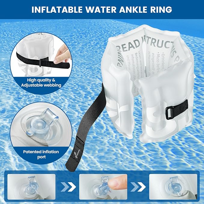 Inflatable Aquatic Cuffs Exercise Equipment: Sportneer Water Aerobics