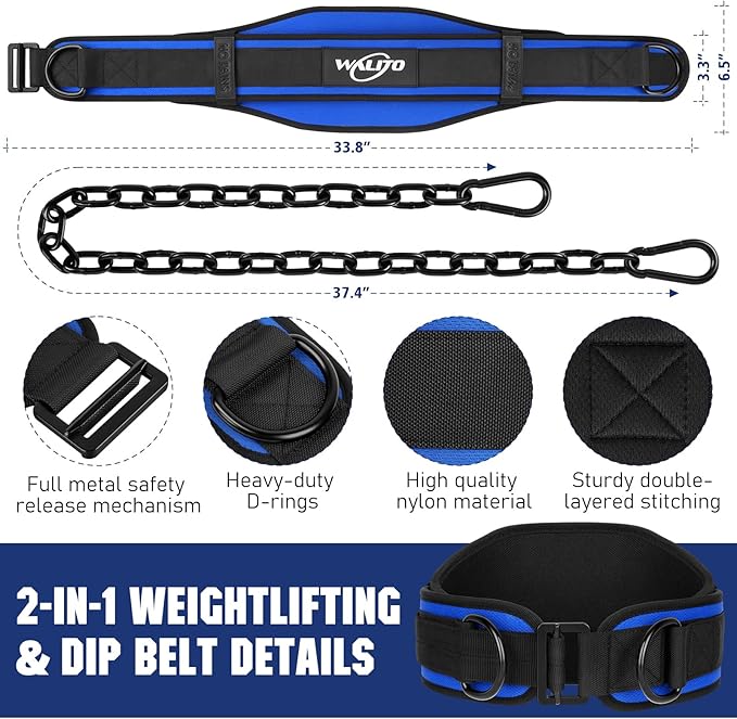 Walito 2IN1 Weight Lifting Belt