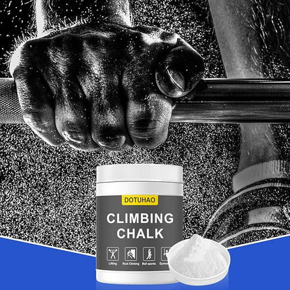 Climbing Chalk 500ML, Gym Chalk for Weightlifting, Rock Climbing, Bouldering, Gymnastics, Pole Grip, & More - Lifting Chalk & Climbing Chalk for Dry Hands