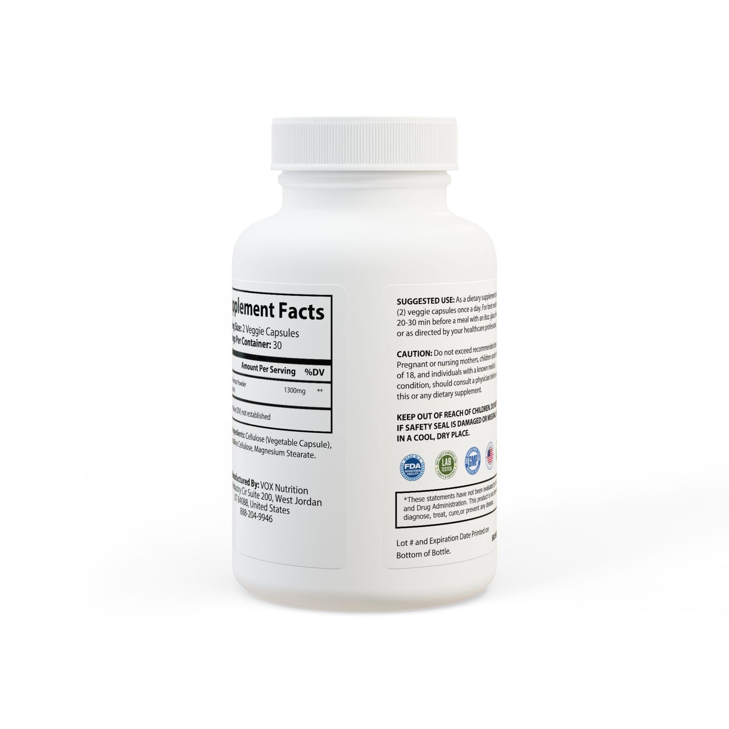 HBS, Beetroot Supplement (60 Vegetable Capsules)