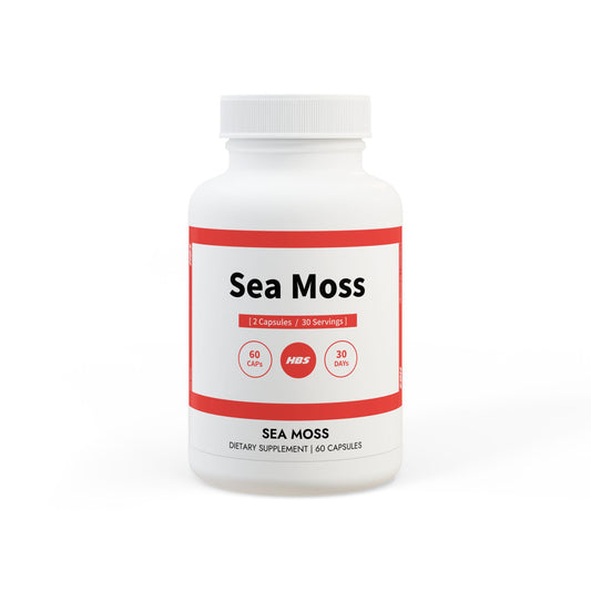 HBS, Sea Moss Supplement (60 Vegetable Capsules)