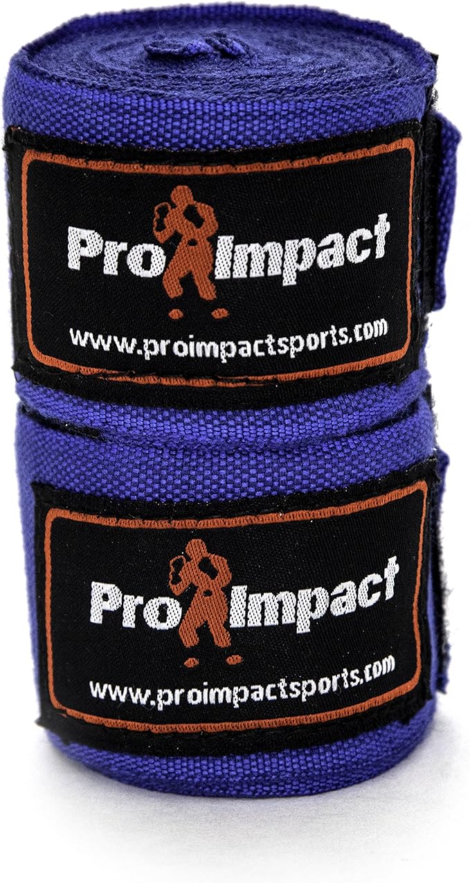 Pro Impact Mexican Style Hand Wraps for Men & Women – 180" Stretchable Boxing Wraps for MMA, Muay Thai, Kickboxing & Gym Training – Wrist & Knuckle Protection for Maximum Performance & Support