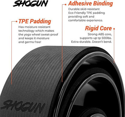 Shogun Yoga Wheel Roller for Back Pain Relief