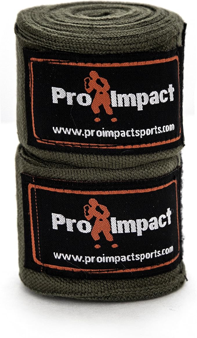 Pro Impact Mexican Style Hand Wraps for Men & Women – 180" Stretchable Boxing Wraps for MMA, Muay Thai, Kickboxing & Gym Training – Wrist & Knuckle Protection for Maximum Performance & Support