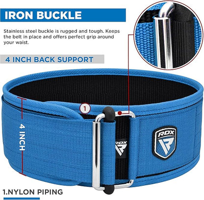 RDX Weight Lifting Belt - AUTO LOCK 4”