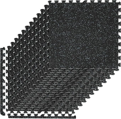 Sivan Fitness 1/2" Thick Rubber Top High-Density EVA