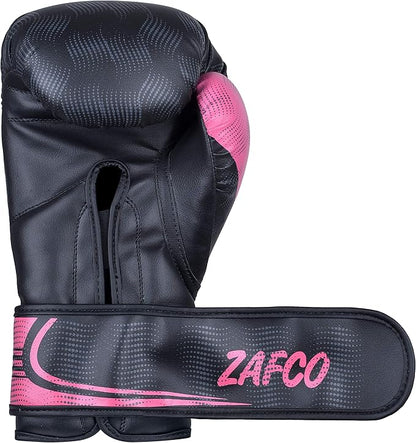 Zafco Boxing Gloves for Men & Women Training Pro Punching Heavy Bag Mitts MMA Muay Thai Sparring Kickboxing Gloves