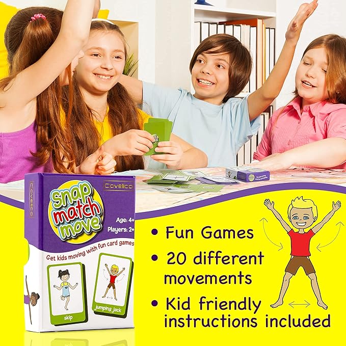 Exercise Cards for Kids - Kids Exercise Equipment