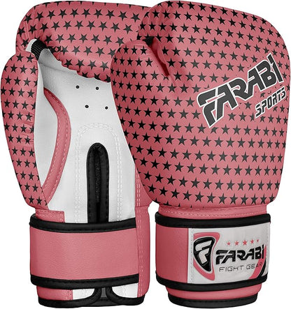 Farabi Sports Kids Boxing Gloves 4, 6, 8-oz Boxing Gloves for Kids Junior Boxing Gloves Youth Boxing Gloves Boys and Girls Boxing Training Gloves for MMA Muay Thai & Punching Bag