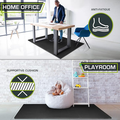 ProsourceFit Extra Thick Puzzle Exercise Mat ¾” and 1"