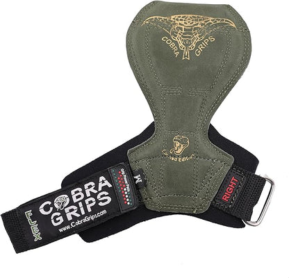 2018 Cobra Grips Flex Model Weight Lifting Gloves Heavy Duty Straps Alternative Power Lifting Hooks for Deadlifts with Padded Wrist Wrap Support Bodybuilding