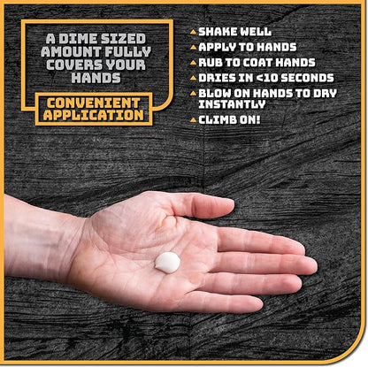 Danger Buddies Liquid Chalk for Rock Climbing, Weight Lifting, Gymnastics & More