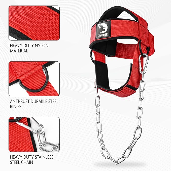 DMoose Fitness Neck Harness 30" Heavy