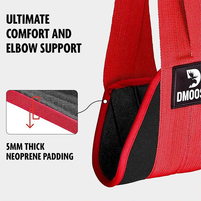 DMoose Fitness Hanging Ab Straps for Pull Up 2 Rust-Resistant