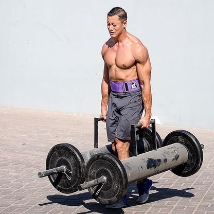 Self-Locking Weight Lifting Belt - Premium Weightlifting Belt