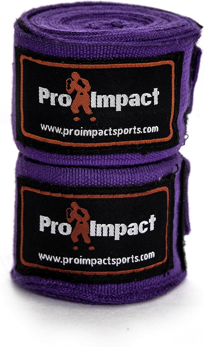 Pro Impact Mexican Style Hand Wraps for Men & Women – 180" Stretchable Boxing Wraps for MMA, Muay Thai, Kickboxing & Gym Training – Wrist & Knuckle Protection for Maximum Performance & Support