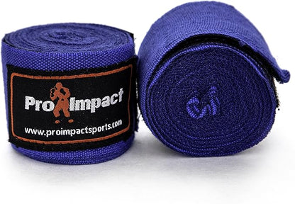 Pro Impact Mexican Style Hand Wraps for Men & Women – 180" Stretchable Boxing Wraps for MMA, Muay Thai, Kickboxing & Gym Training – Wrist & Knuckle Protection for Maximum Performance & Support