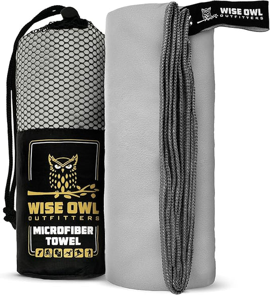 Wise Owl Outfitters Camping Towel - Camping Accessories
