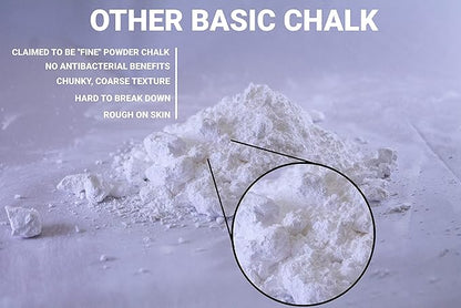 Stop ruining Your Hands, The Way Climbing and Lifting Chalk Should be. Switch to Primo Gym Chalk and Experience The Difference for Yourself.