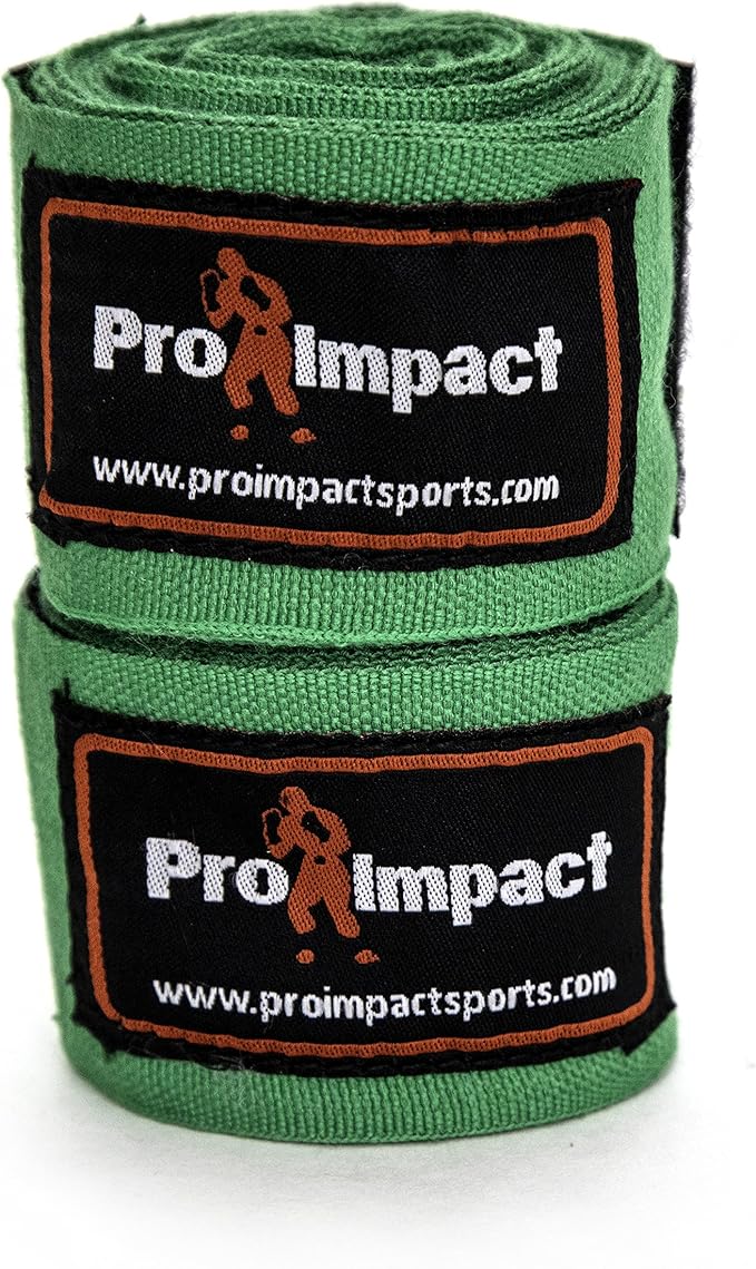 Pro Impact Mexican Style Hand Wraps for Men & Women – 180" Stretchable Boxing Wraps for MMA, Muay Thai, Kickboxing & Gym Training – Wrist & Knuckle Protection for Maximum Performance & Support