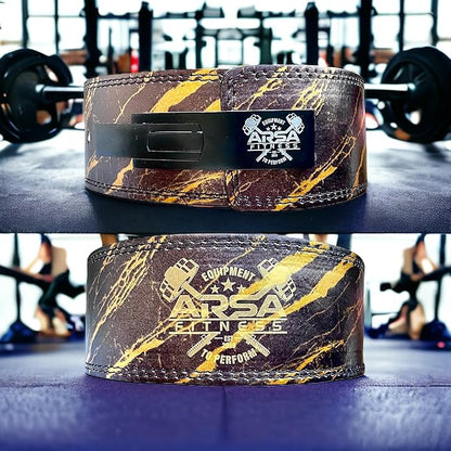 Weightlifting Adjustable Lever Belt for Men & Women 10MM Thickness 4" Width