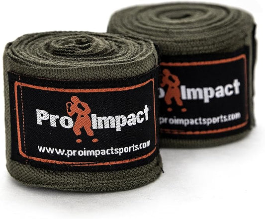 Pro Impact Mexican Style Hand Wraps for Men & Women – 180" Stretchable Boxing Wraps for MMA, Muay Thai, Kickboxing & Gym Training – Wrist & Knuckle Protection for Maximum Performance & Support