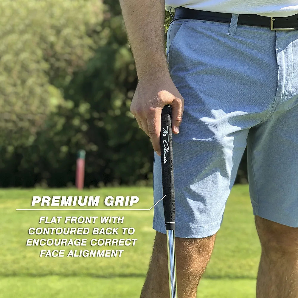 GoSports Classic Golf Putter, Choose Between 2 Way or Blade Putter - 35" Length with Premium Grip
