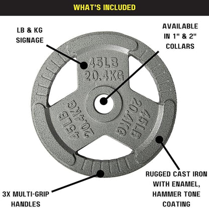 HulkFit 1 inch and 2 inch Cast Iron