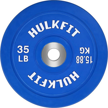 HulkFit 2-inch Pro Series Olympic Style Bumper Weight