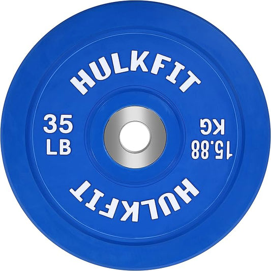 HulkFit 2-inch Pro Series Olympic Style Bumper Weight