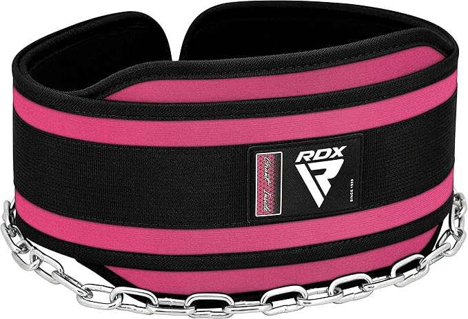 RDX Dip Belt for Weight Lifting 36 Inch 6” Padded